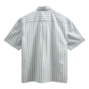Anerkjendt - Camisa popelín de rayas Akotto | Azul claro