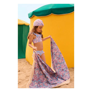 Louise Misha - Fibras recicladas con estampado floral de primavera-mayo | Rosa