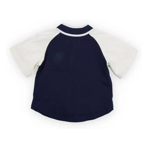 the new society - Camiseta de béisbol Gorse | Azul oscuro