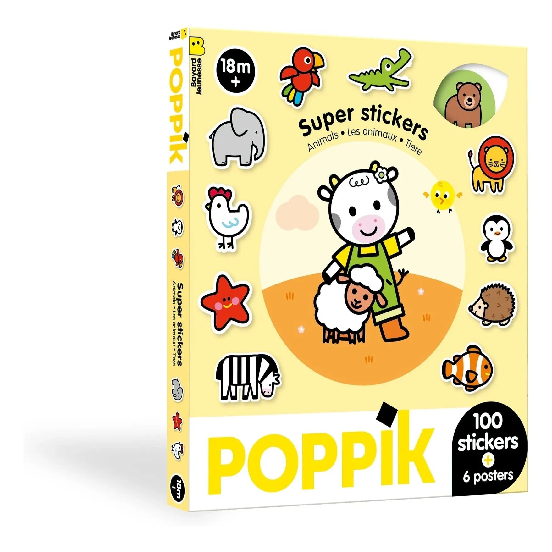 Poppik - Pegatinas de animales
