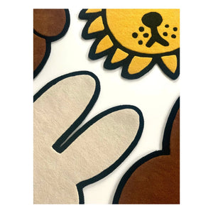Maison Deux - Alfombra de oso Snuffy Miffy | Marrón