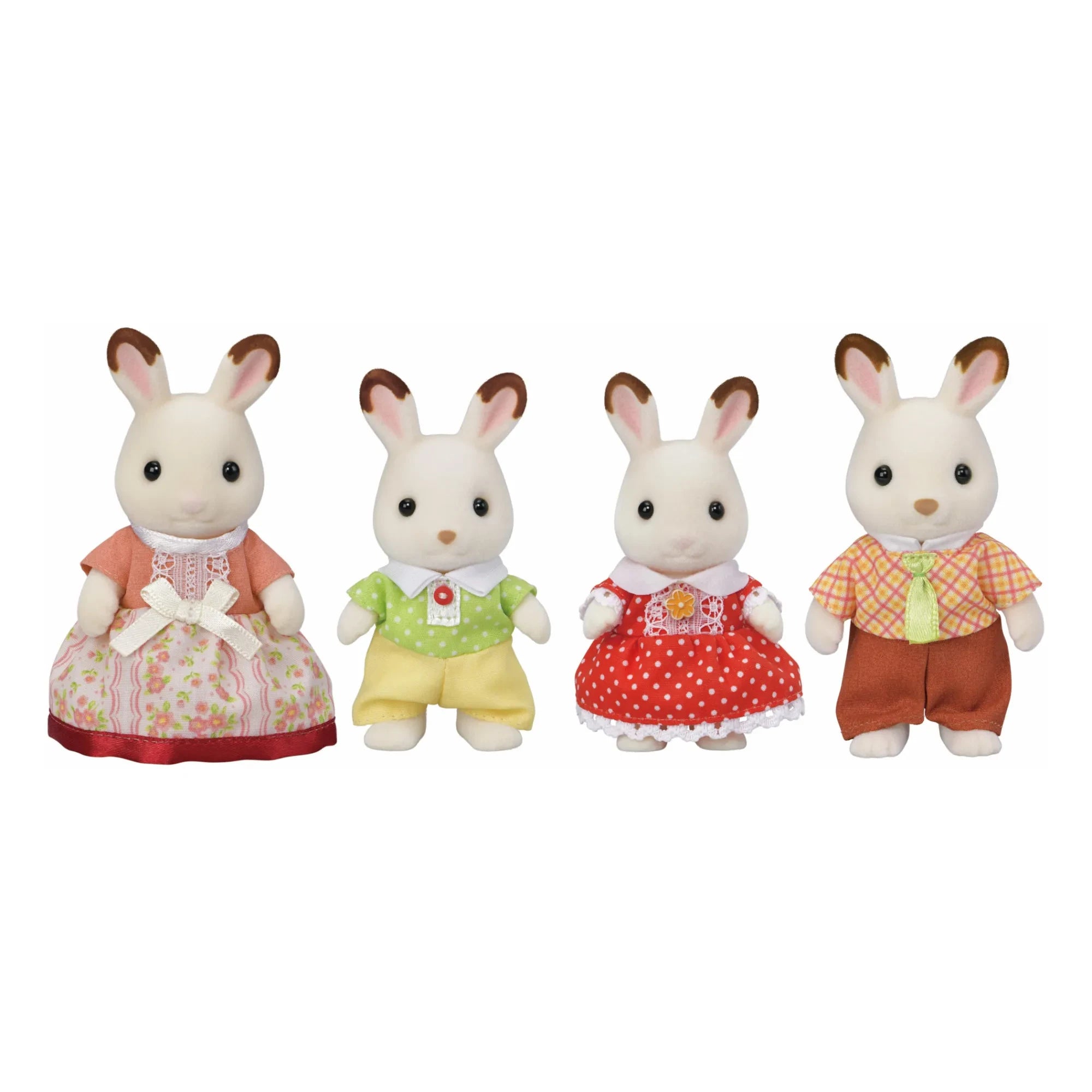 Sylvanian Families - Familia Conejo Chocolate