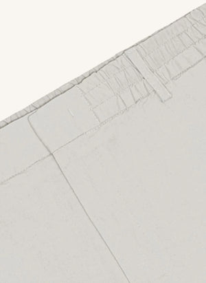 NN.07 - Pantalones Elastizados Billie 1469 Algodón Orgánico | Crema