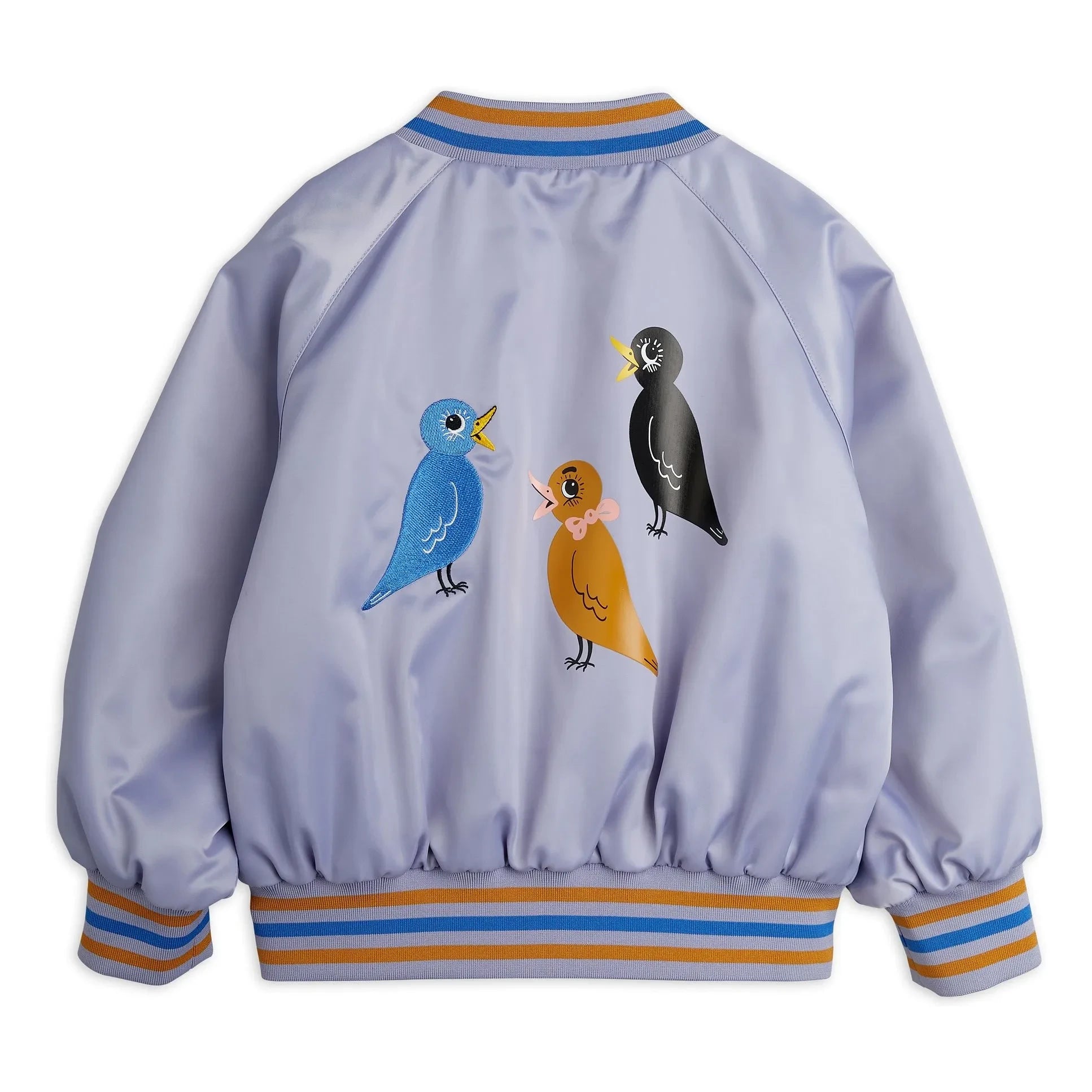 Mini Rodini - Bomber Birds de fibras recicladas | Lila