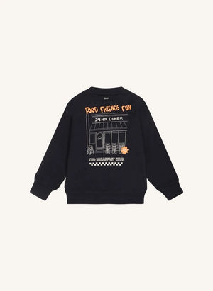 Tumble N'Dry - Sudadera Orgánica Keighley | Azul Oscuro