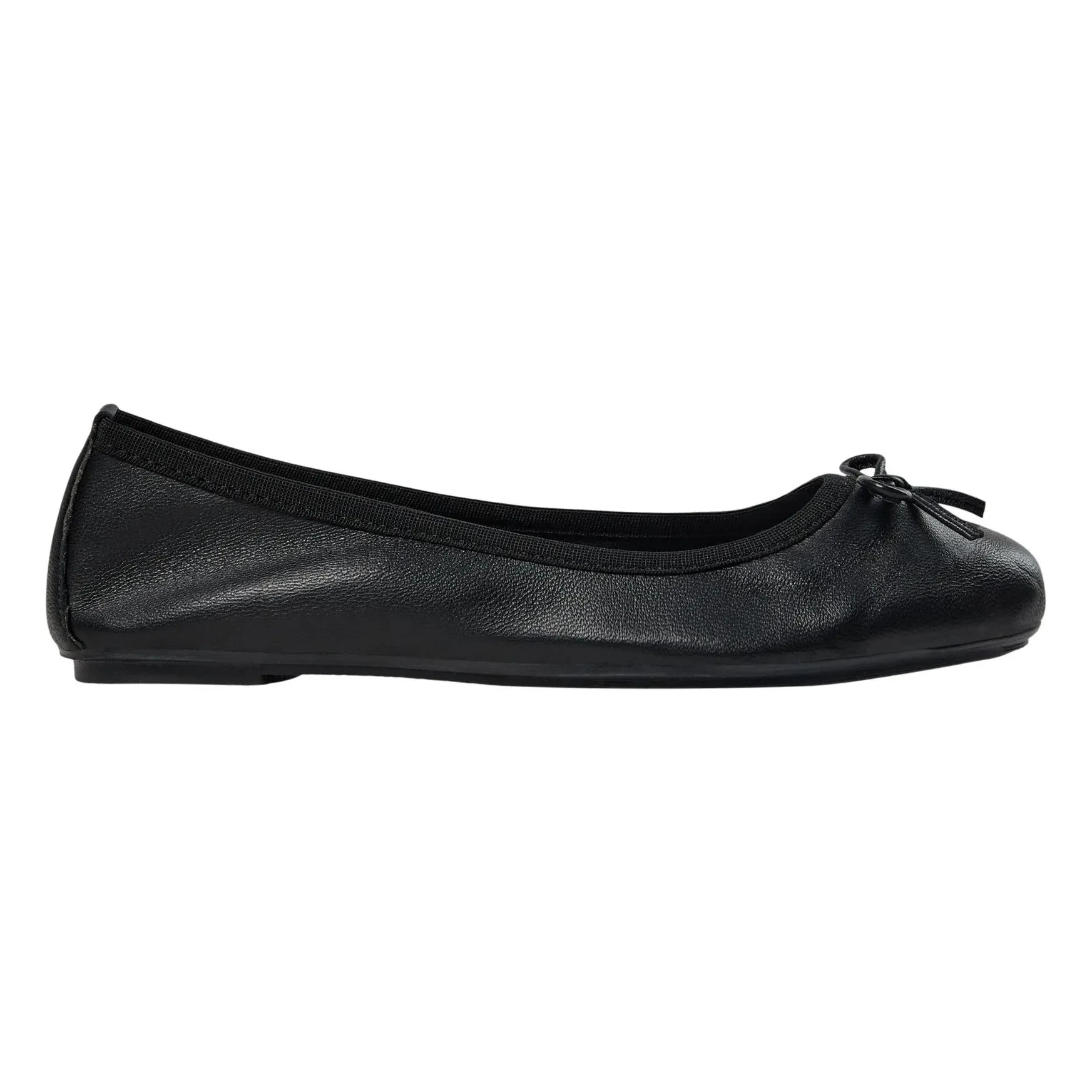 Sofie Schnoor - Zapatillas bailarina de piel Malousy | Negro