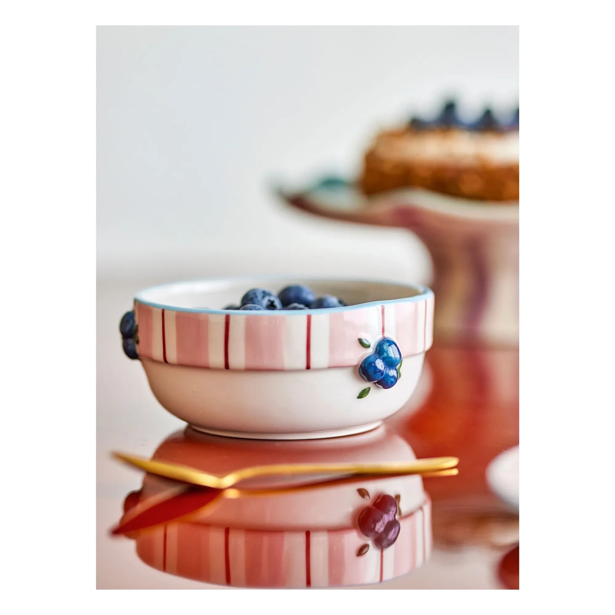 Bloomingville - Cuencos Carry - Juego de 4 | Rosa