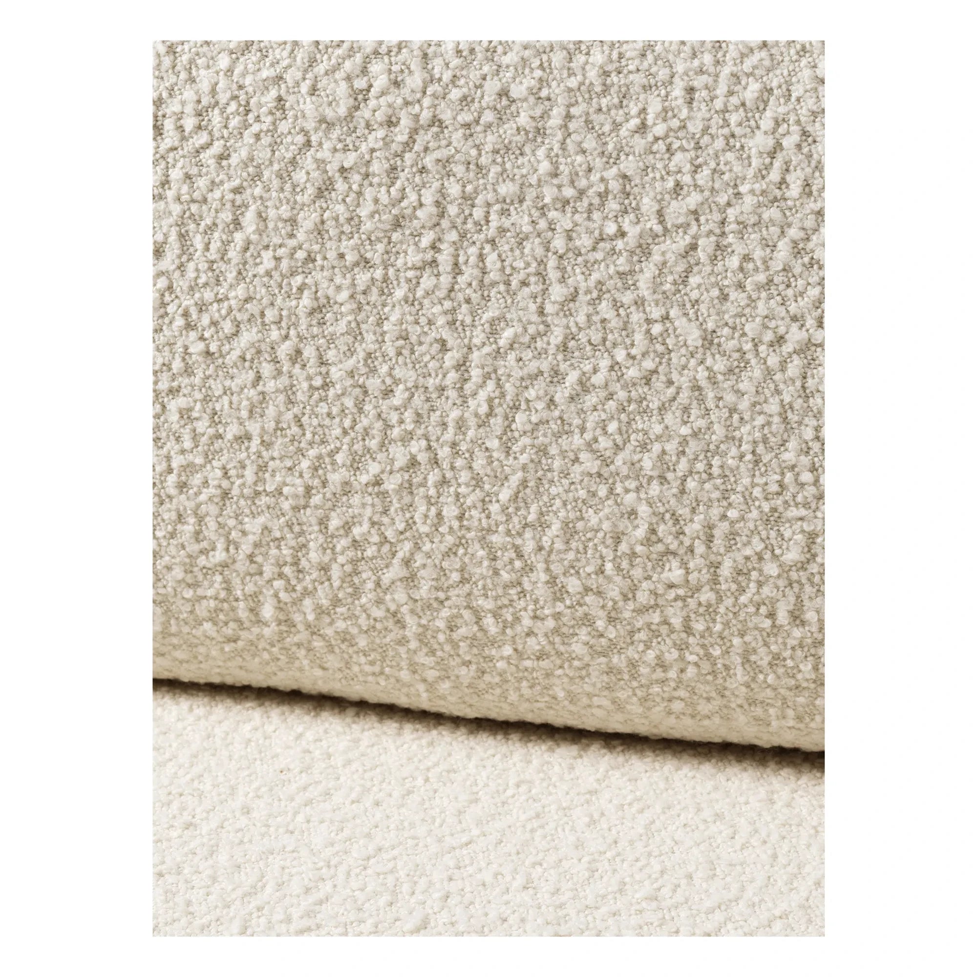 Ferm Living - Sofá modular central Dase bouclé | Marfil