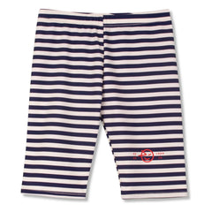 Wynken - Short de Ciclismo con Rayas de Fibras Recicladas | Azul Marino