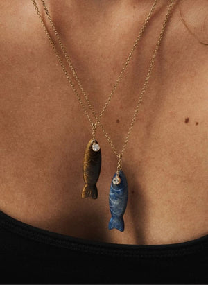 Camille Colette Studio - Isola Lapis Lazuli Collar | Multicolor