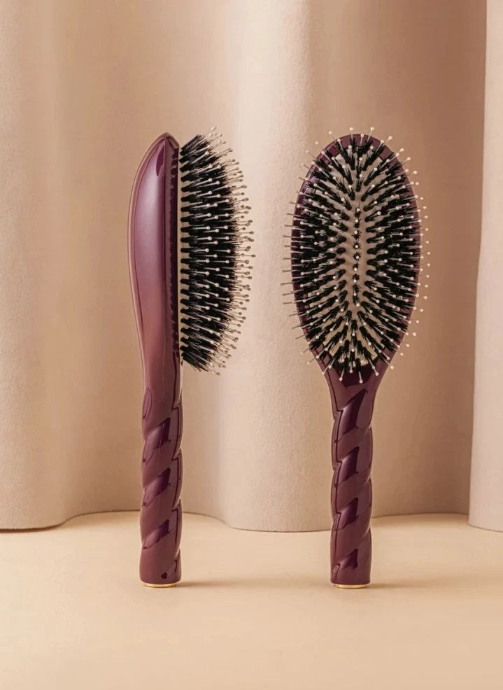 La Bonne Brosse - "La Suavidad Indispensable" Cepillo para el Cabello No. 03 - Piel Cabelluda Sensible | Berenjena