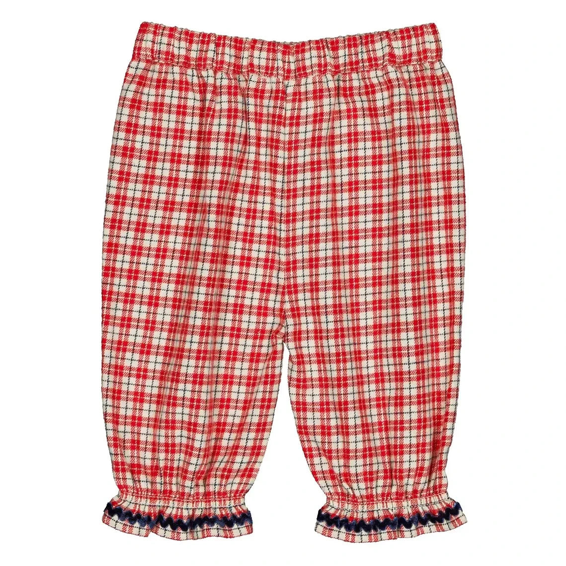 Hello Simone - Pantalones a Cuadros Adorables | Rojo