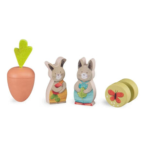Moulin Roty - Jardín multi-actividades - Los tres conejitos