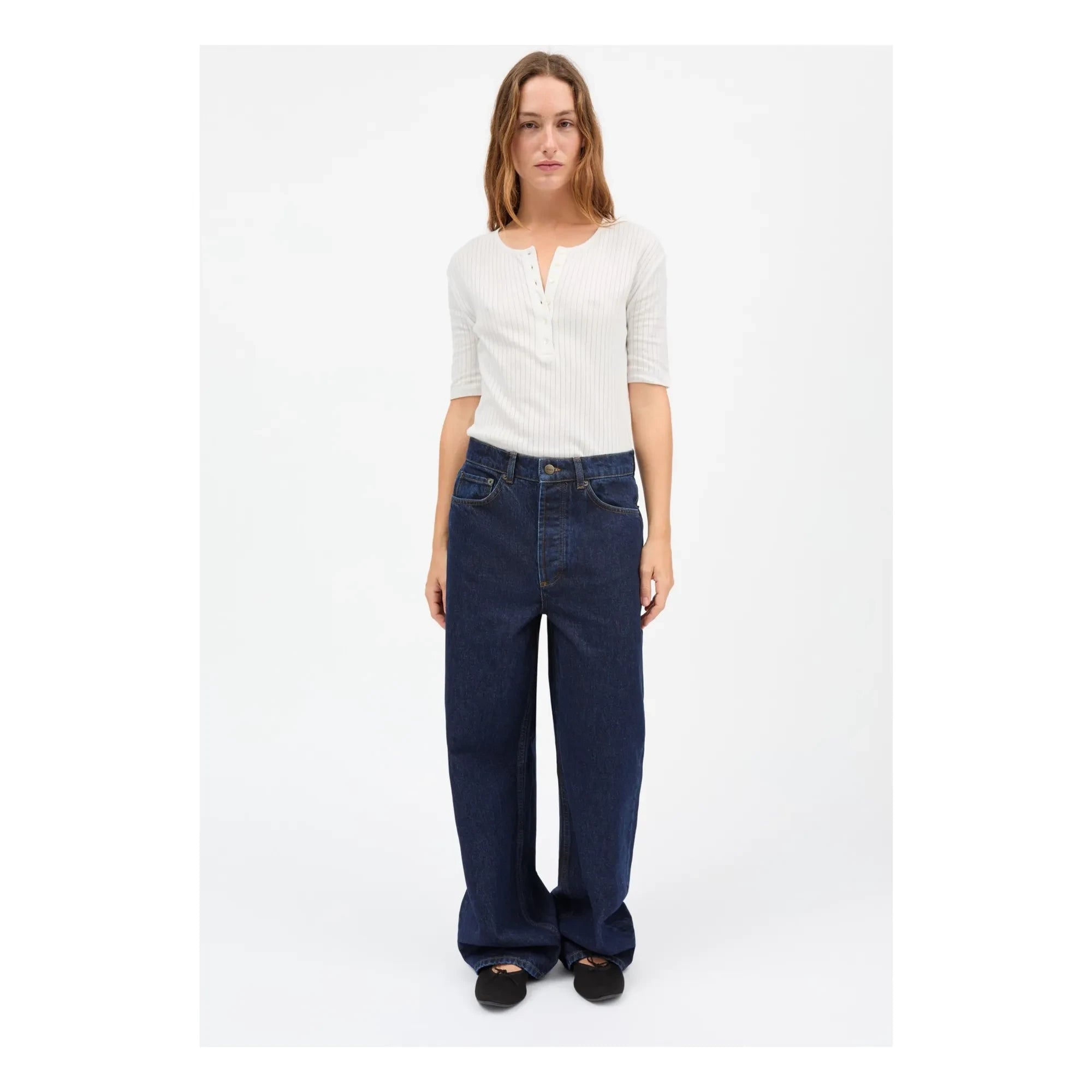Skall Studio - Camiseta Liv Algodón orgánico | Blanco