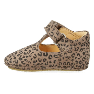 Angulus - Zapatillas de Leopardo de Ante | Marrón