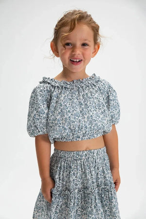 Blusa de algodón para niña Mayoral