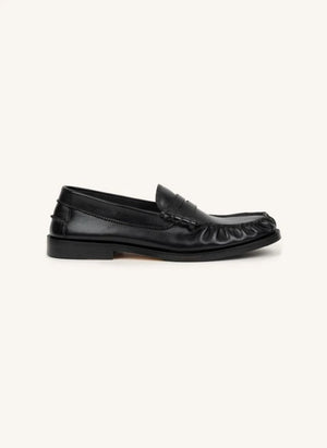 Bobbies - Owen Mocasines de Cuero | Negro