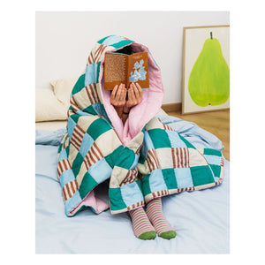 Tarta Gelatina - Manta reversible Playground | Verde