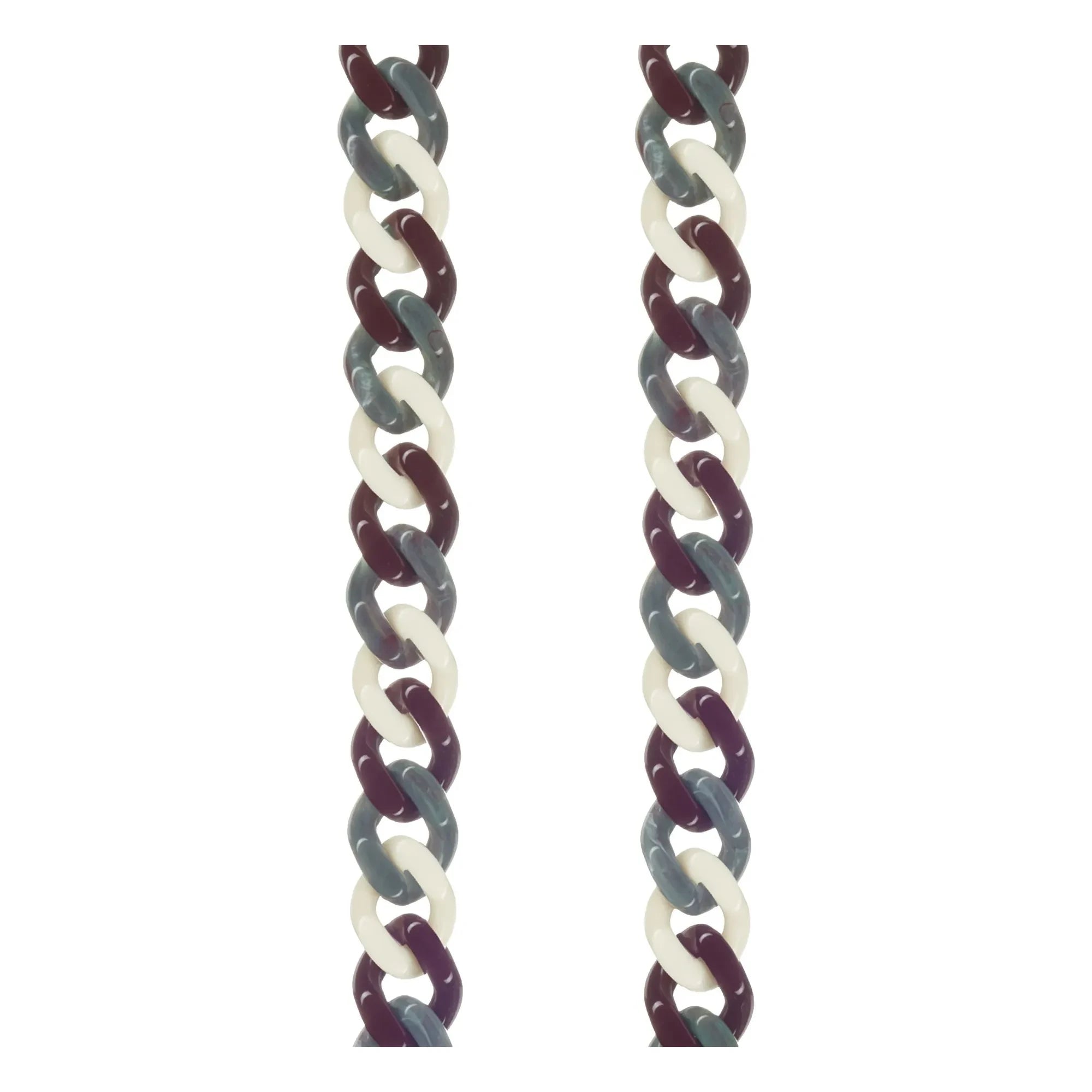 LaCoqueFrançaise - Cadena larga Gia 120 cm | Burdeos