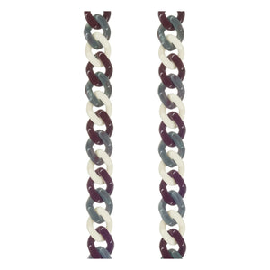 LaCoqueFrançaise - Cadena larga Gia 120 cm | Burdeos