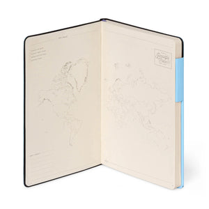 Legami - Agenda de Rayas de Cubierta Suave Monocromática - Mi Agenda