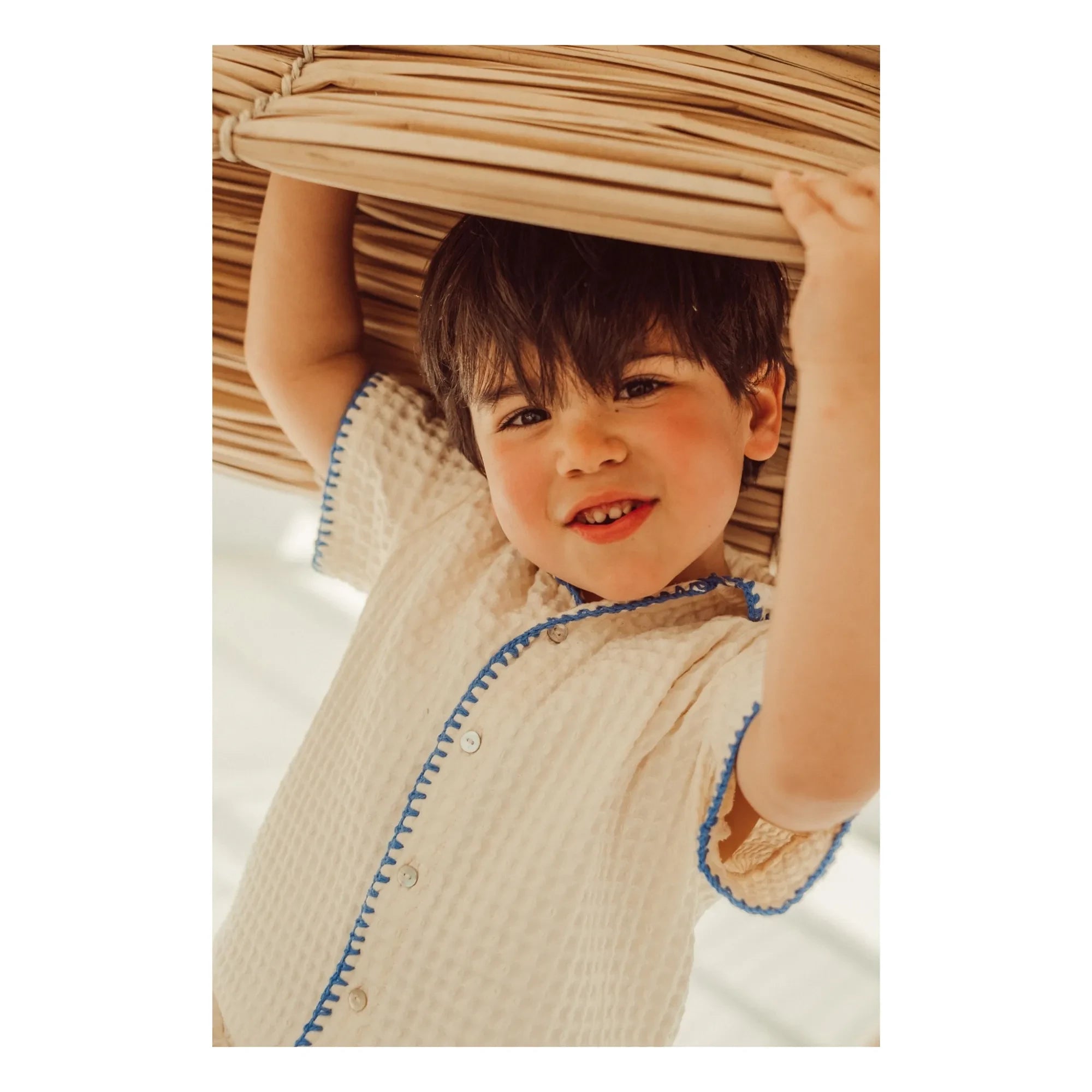 THE LiTTLE POETS - Camisa bordada Alvaro Gauffrée | Crudo