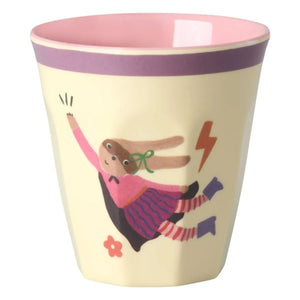 Rice - Vasos de melamina Heroes - Set de 6 | Rosa