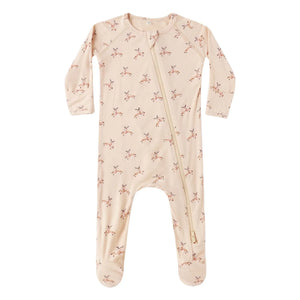 Quincy Mae - Traje con pies Rennes | Coral