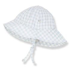 1+ in the family - Sombrero Egas Vichy Seersucker | Azul pálido
