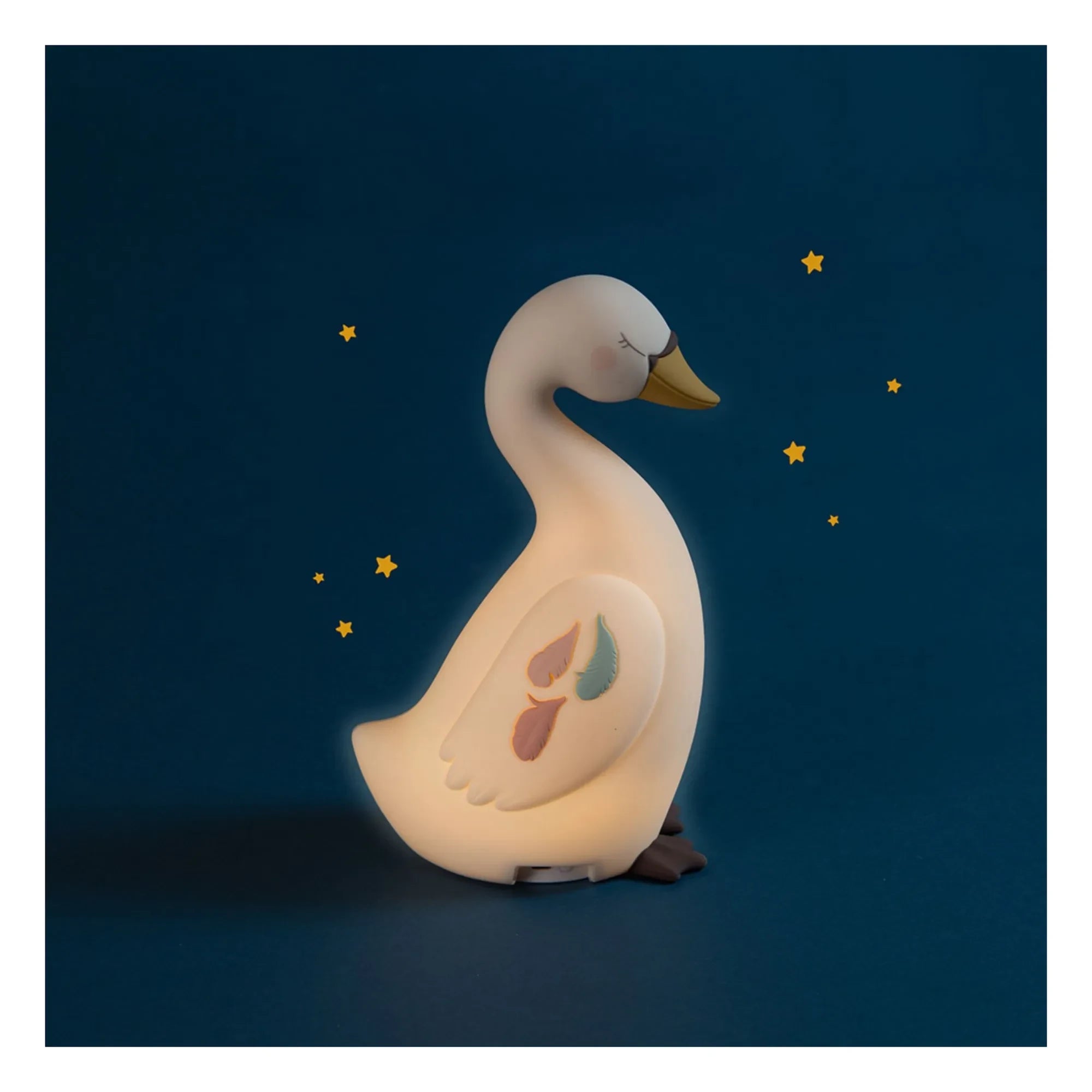 Moulin Roty - Lámpara de noche cisne La petite école de danse