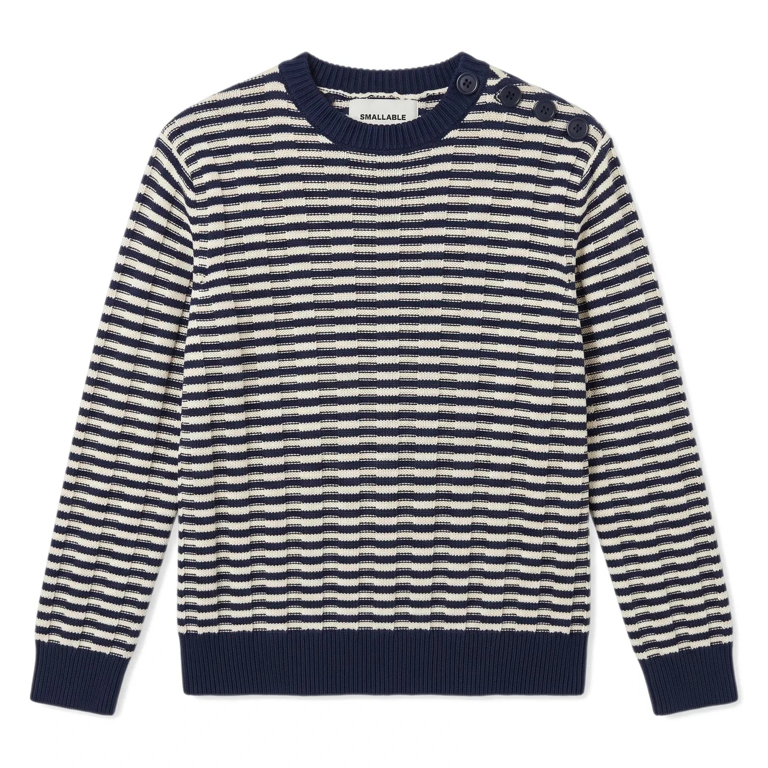Smallable Kid - Matteo Jersey Rayas | Azul negro