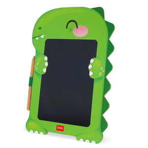 Legami - Tabla de Dinosaurio Portátil LCD en Cartón - Pizarra Mágica de Bocetos