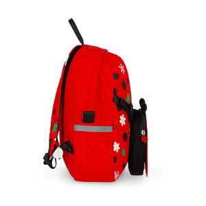 Legami - 2-in-1 Uğurböceği Sırt Çantası ile Removable Front Pocket - Çok Tatlı!