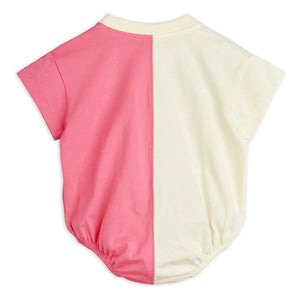Mini Rodini - Body de algodón orgánico con broches | Rosa