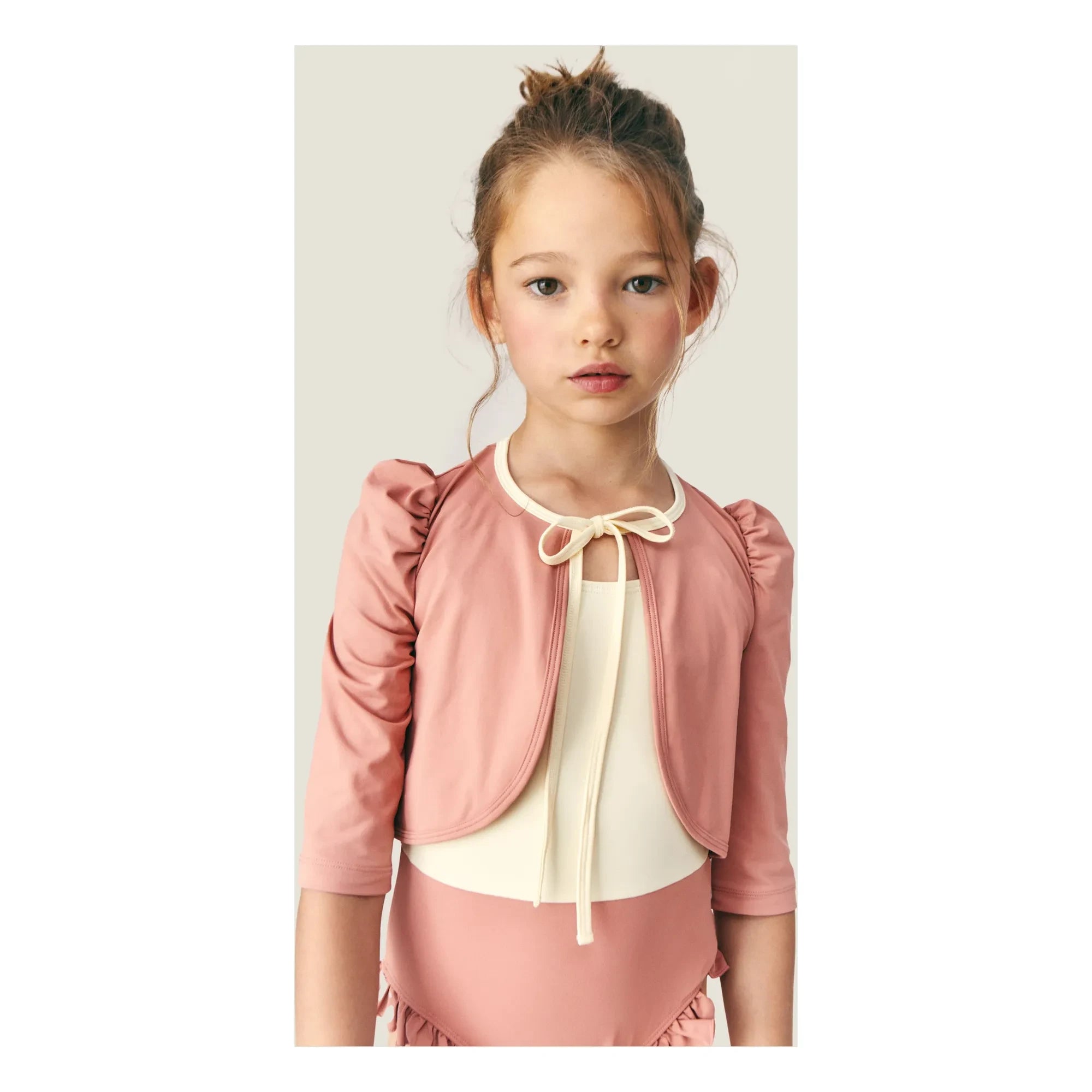 Mipounet - Chaqueta Noélie Mayo | Rosa empolvado