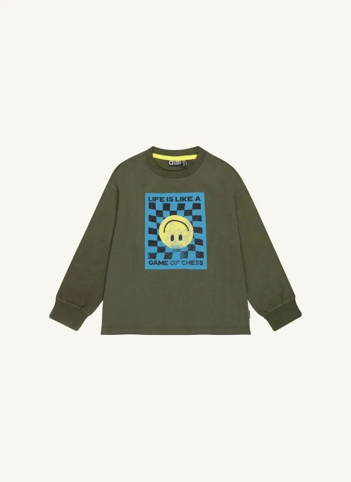 Tumble N'Dry - Cardiff Camiseta de algodón orgánico | Caqui