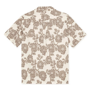 Les Deux - Camisa de manga corta con jacquard Lesley | Crema