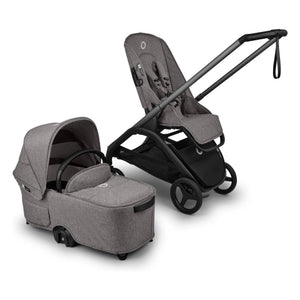Bugaboo - Bugaboo Dragonfly Plus Tamamlayıcı şehir bebek arabası | Heather gri