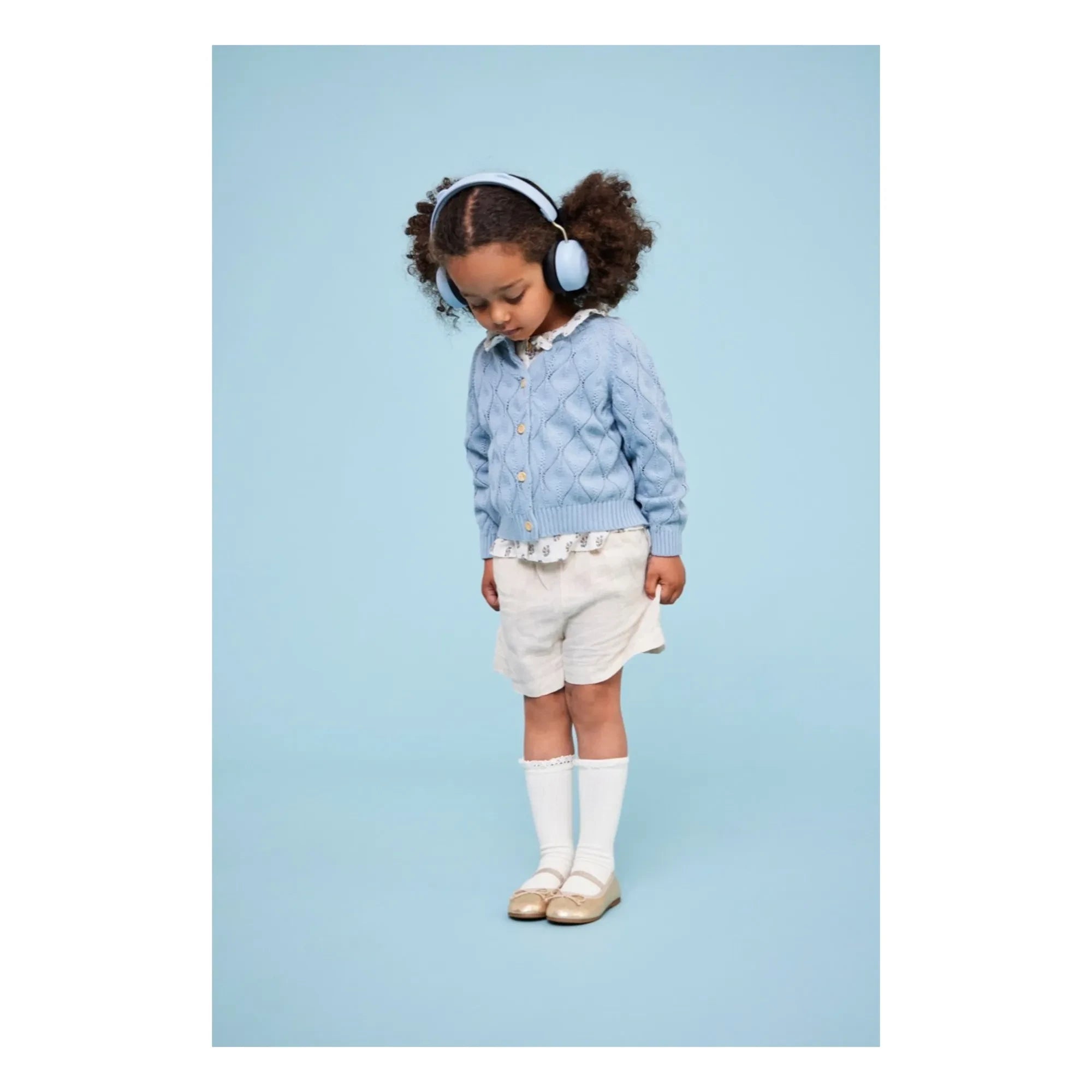 Kreafunk - Auriculares Buzz Junior | Azul claro