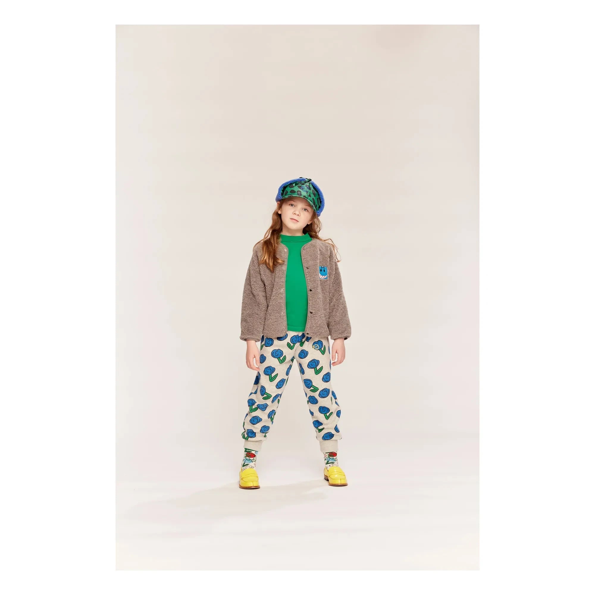 Wynken - Jogger Dancing Dahlia | Gris jaspeado