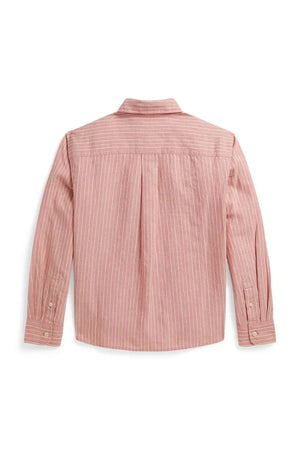 Camisa de lino Polo Ralph Lauren para niños