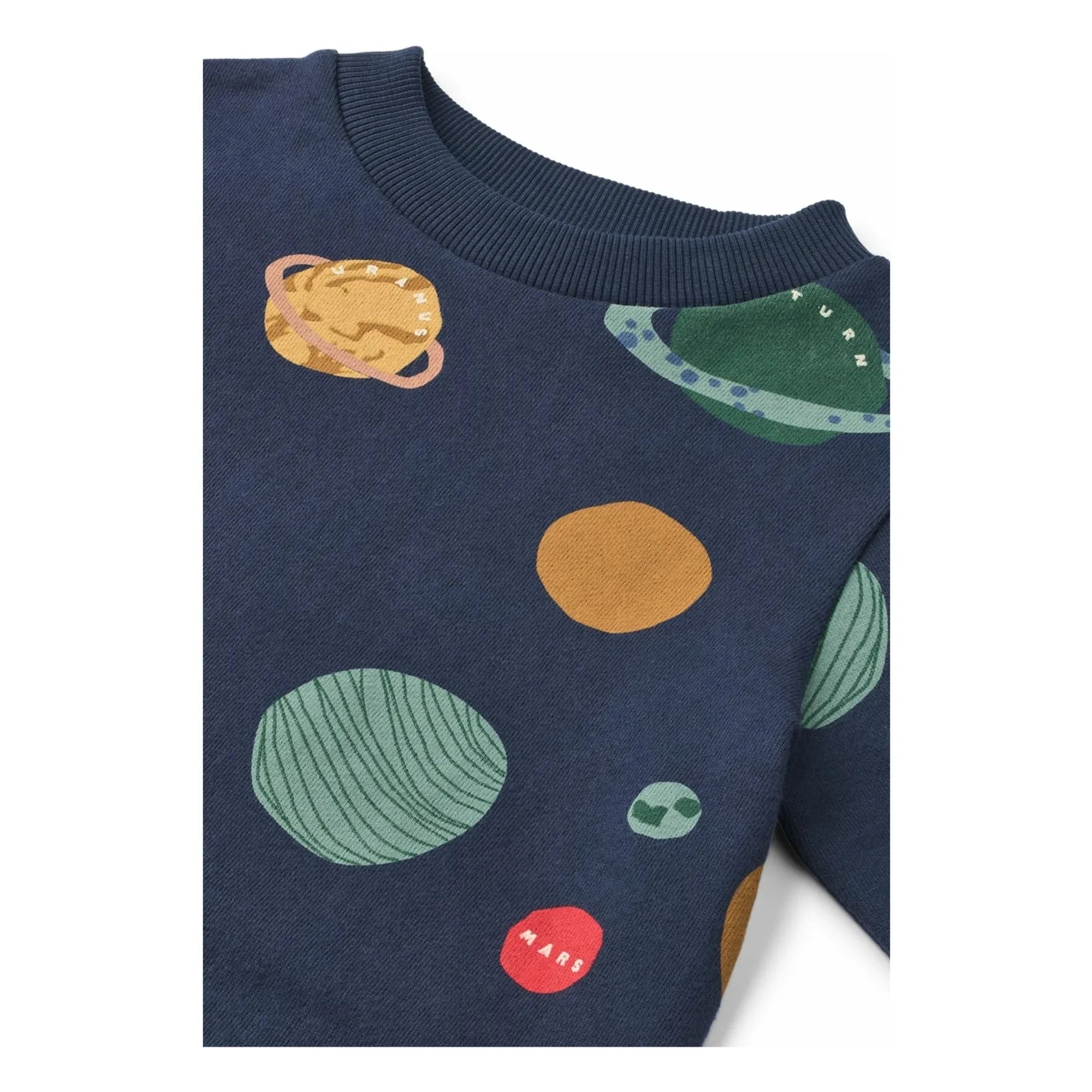 Liewood - Sudadera de algodón orgánico Thora Planets | Azul marino