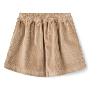 Copenhagen Colors - Falda de pana de algodón orgánico | Beige