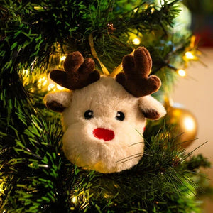 Legami - Adorno de Árbol de Navidad de Peluche Reno - Oh-Oh-Ohrnaments