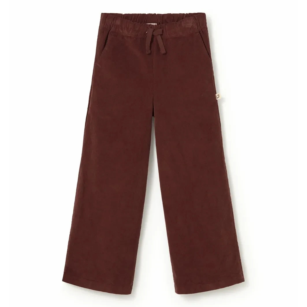 Cozmo - Arlet pantalón de algodón orgánico | Chocolate