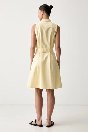 Vestido acampanado de algodón de Polo Ralph Lauren