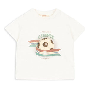 Konges Sløjd - Camiseta Era de algodón orgánico | Crudo