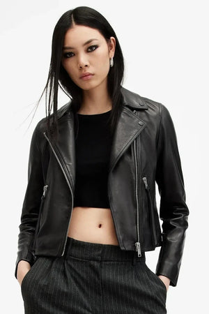 AllSaints DALBY Chaqueta de piel