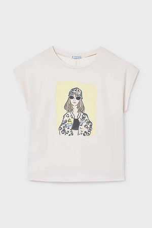 Camiseta de algodón para niño Mayoral