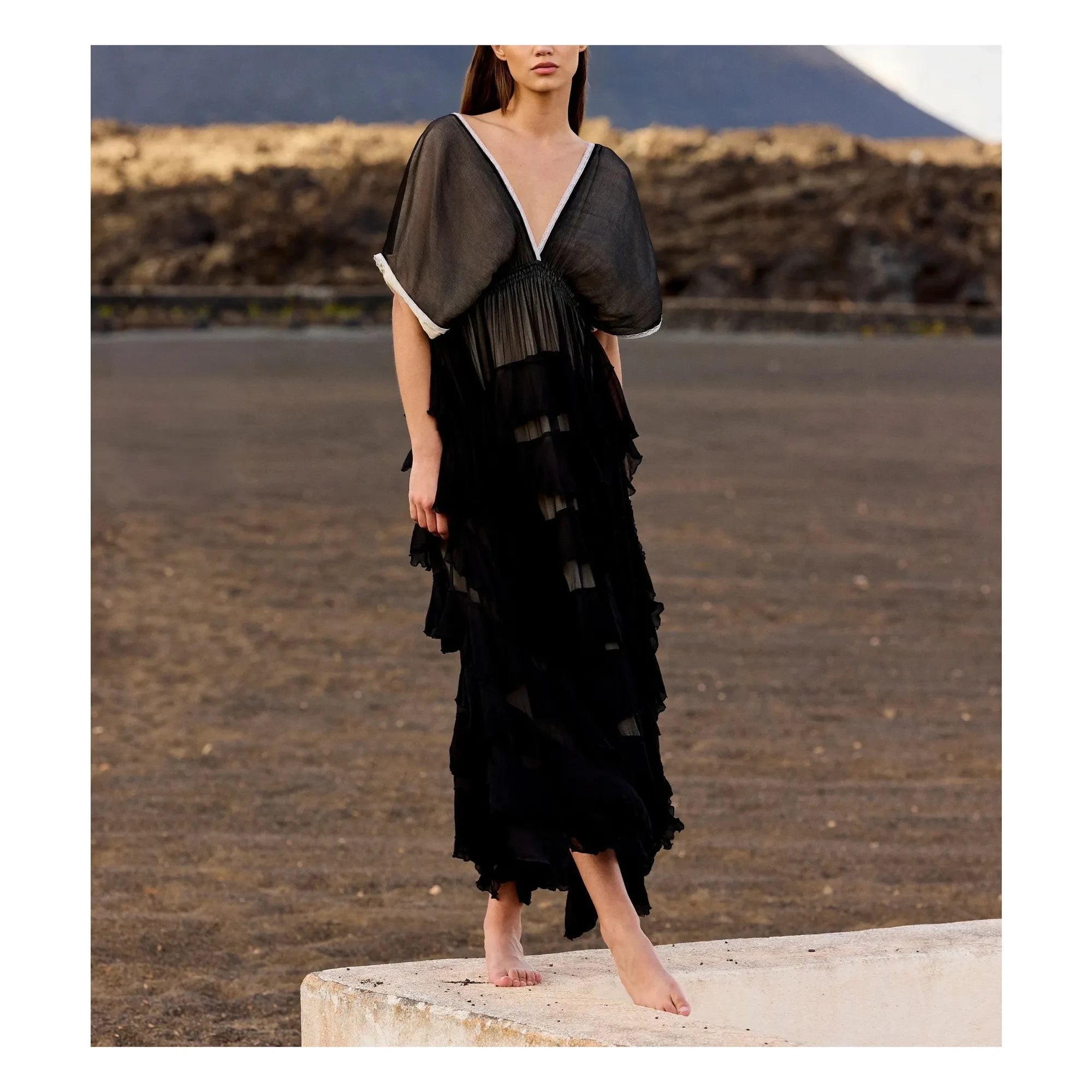 Mes Demoiselles - Vestido Charlotte | Negro